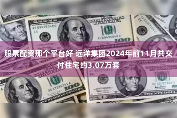 股票配资那个平台好 远洋集团2024年前11月共交付住宅约3.07万套