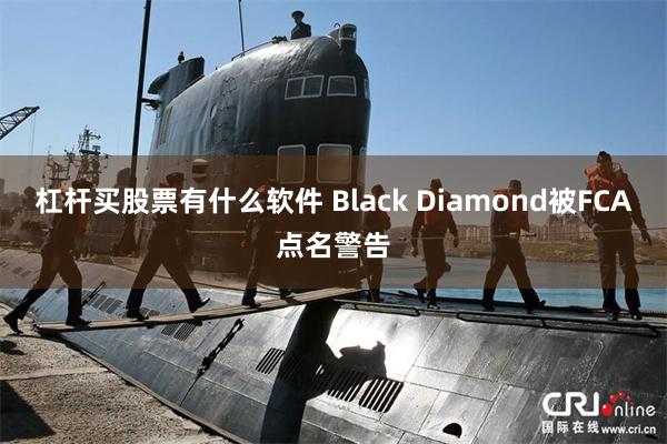 杠杆买股票有什么软件 Black Diamond被FCA点名警告